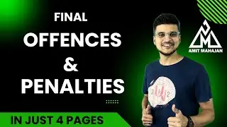 Offences and Penalties | in 4 pages | CA Amit Mahajan