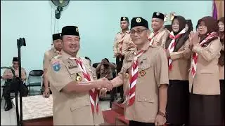 Pelantikan Pengurus Kwarran & Majelis Pembimbing Ranting (Mabiran) Ciwandan di Gedung PGRI Ciwandan