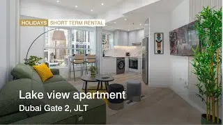 Lake view apartment in Dubai Gate 2, JLT | haus & haus holidays