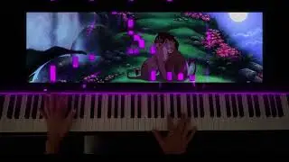 Can You Feel the Love Tonight | Kyle Landry | Piano Visualizer + Tutorial