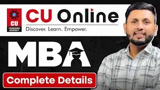 CU Online MBA Review! | Online MBA Details | Chandigarh University Online MBA | MBA Admission
