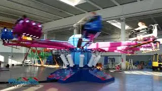 04 Cyber Jump 10 Arms - MammaMia Rides - Amusement Rides