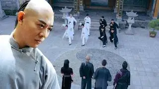 【 Kung Fu Movie】四大惡人擂台上招招挑戰太極高手，不料他一招就將他打倒！#李連傑 #太极拳 #动作片 #kungfu #電影 #中国功夫 #甄子丹 #李连杰 #中國電視劇