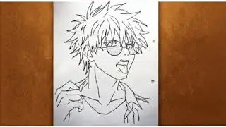 How To Draw Gojo Satoru (Step By Step)