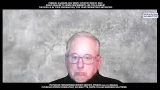 FEDERAL PRISON NEWS Pt 2, 1-3-2026