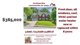 Come home to Georgia #georgiarealestate #cynthiakingrealtor #garealtor #investment #gahomes