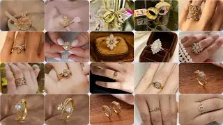 Latest Gold Ring Designs 2025 | New Finger Ring Designs for Women #rings #bridalring #goldjewellery 