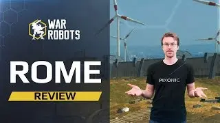 WAR ROBOTS now in ROME 🔥 - upcoming map REVIEW by WR developer 👁