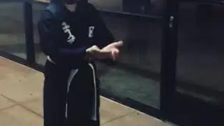 Hand-eye coordination exercises in martial arts class