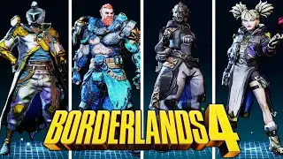 BORDERLANDS 4 - All Vault Hunters Customization Options + Echo-4 & Vehicles