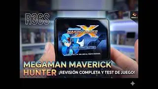 R36S + Mega Man Maverick Hunter | Probando esta joya retro. 🕹️ Retro / Gaming
