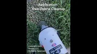 Litter-Vac(TM) vs. Oak Tree Debris