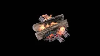 3D-модель огня с анимацией/Fire animated 3D-model