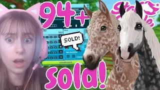 SELLING ALL 94+ OF MY STAR STABLE HORSES! 😱