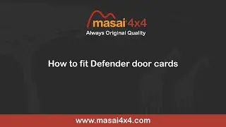 How to fit Defender door cards