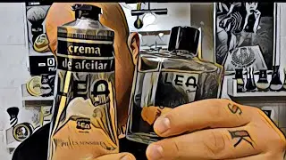 LEA sentitive skin- Braveheart razor - gillette7  o' clock blade - Medium Jock brush