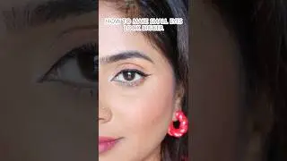 How to make eyes look bigger 👁️#youtubeshorts #makeup #makeuptips #shorts