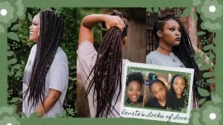 WATCH ME INSTALL MY FAUX LOCS START TO FINISH!! | @MEEKFRO | RENATE'S LOCKS OF LOVE | DREADSHOP.COM