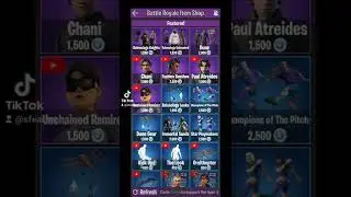 Fortnite New Item Shop Update showcase and available now use code xfearx