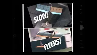Flying My Ultralight Indoor R/C Slow Flyers!