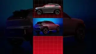 Mahindra Vision X | Futuristic SUV Concept | Next-Gen Electric Innovation #shorts #hks_cardrive