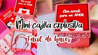 MINI CAJITA EXPLOSIVA | FÁCIL TUTORIAL