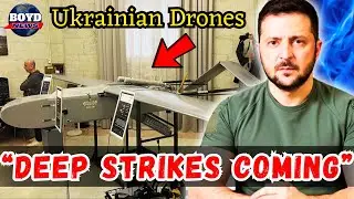UKRAINE UNVEILS NEW LONG-RANGE DRONE 