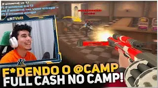 VETT DESTRUINDO O @CAMP DOS CARAS! POINT BLANK MUDOU 😂😂