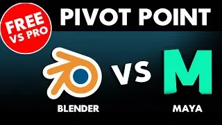 Blender vs Maya Pivot Points