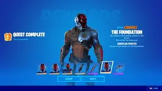 Complete All of The Foundation Quests - How to Unlock The Foundation Combat Style in Fortnite