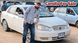 Toyota Corolla 2008 Model for Sale 😳| Sunday Car Bazar | Used Car Market | #nykmotors