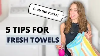 5 Hacks to Keep Your Towels Smelling Fresh and Soft! 🧺 | Easy Laundry Tips