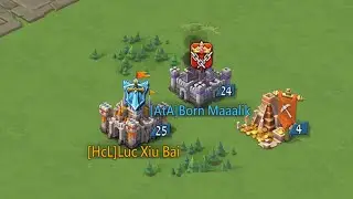 Lords Mobile Solo Trap Castle 24 vs OverLord Guild