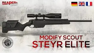 [Review] Modify Steyr ELITE (Scout spring gun) 6mm BB Airsoft/Softair - EN Subs