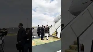 PM Modi arrives in Addis Ababa, Ethiopia