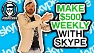 How To Make  500 Per Week With Skype  New Method