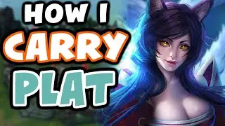 This is how I CARRY PLATINUM with AHRI | Challenger Ahri in Platinum | 10.9 - League of Legends