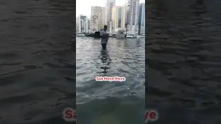 life in flood in Dubai #dubailifestyle #uaeflooded #floodedstreets #floodindubai #dubaiflood