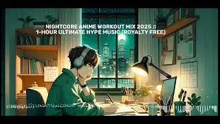 Nightcore Anime Workout Mix 2025 ♫ 1-Hour Ultimate Hype Music (Royalty Free) #animeremix #animemix