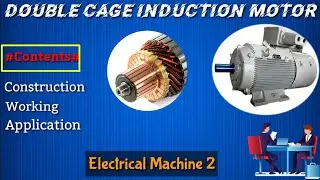 Double cage induction motor (in hindi)
