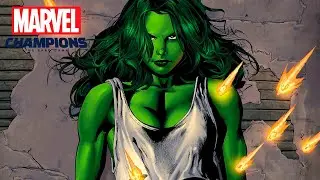 MARVEL CHAMPIONS | Sinergias espectaculares con She Hulk!