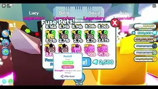 What happens when you fuse 6 Golden Rudolf & 6 Rudolf? (Pet Simulator X!)