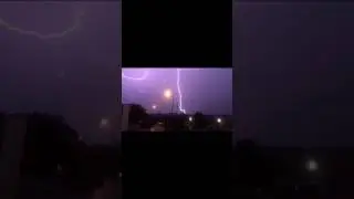CRAZY TAMPA LIGHTNING FRAME BY FRAME. GROUND UP