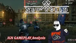 New World MMO: Live IGN Gameplay Reveal and Analysis | War Mode