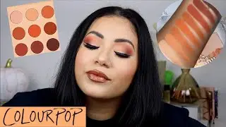 FALL MATTE EYESHADOW LOOK FT. COLOURPOP BIG POPPY PALETTE