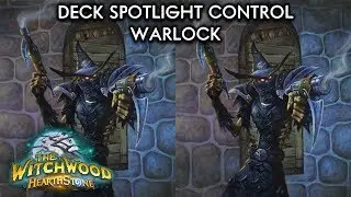 Hearthstone!  NEW * Witchwood Control Warlock