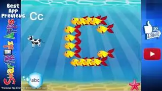 Learn ABC 123 COLORS and more... sing Alphabet song with 🐟 🐟 FISH SCHOOL HD - by Duck Duck Moose