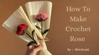 How to Make a Crochet Rose 🌹 | Easy Step-by-Step Tutorial