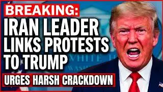 BREAKING: Iran Prayer Leader Links Protesters to Trump, Urges Harsh Crackdown