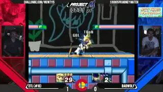 WDW - DTL (Toon Link) Vs. Badwolf (Ike) $10 Bo5 PR Money Match - Project M 3.6 Beta